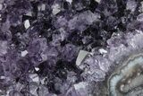 Purple Amethyst and Agate Heart - Uruguay #383315-1